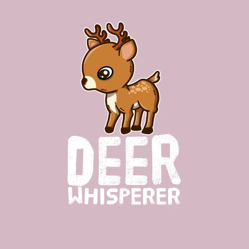 Funny Deer Lover Deer Whisperer