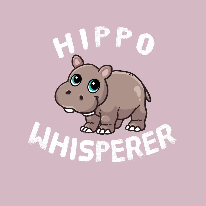 Funny Hippo Lover Hippo Whisperer