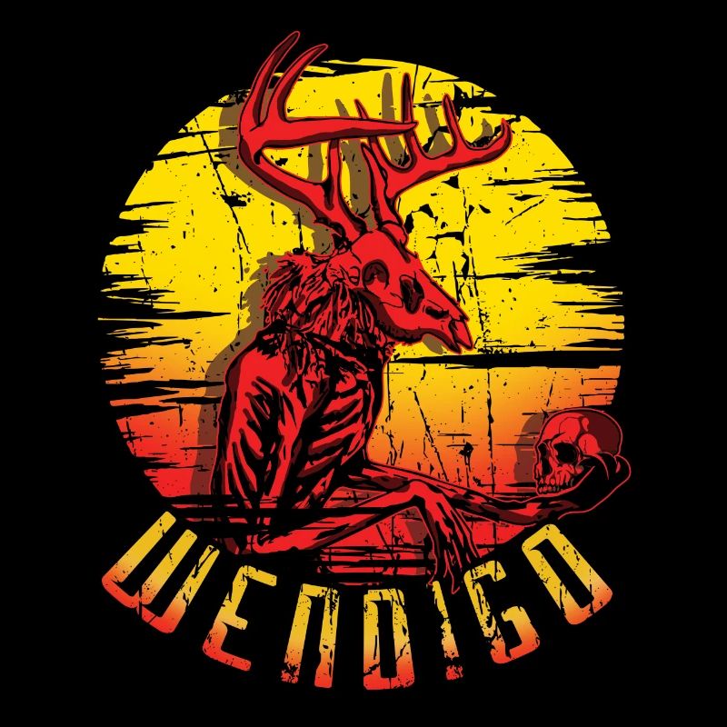 Wendigo Folk Creature Halloween Cryptid