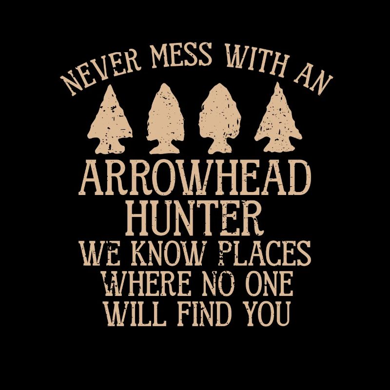 Pfeilspitzenjagd Artefakte Bogenschießen