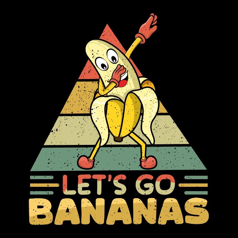 Dab Dabbing Funny Banana Meme Let Us Go Banana