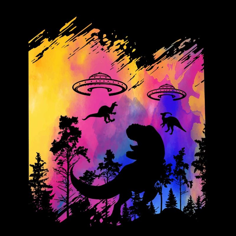 Alien Dinosaur UFO Abduction