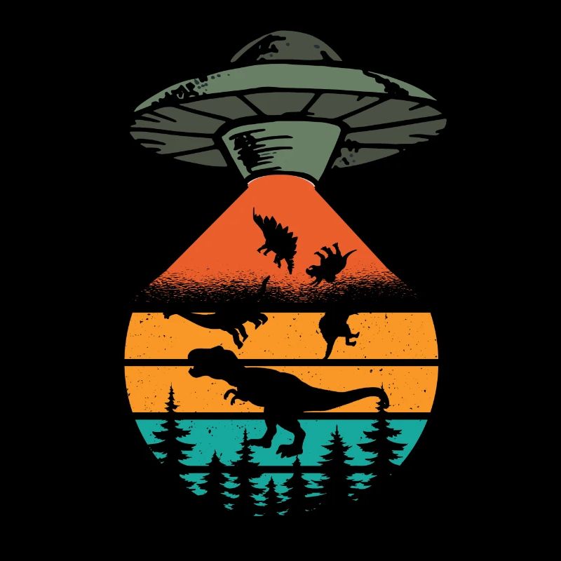 Alien Dinosaur UFO Abduction