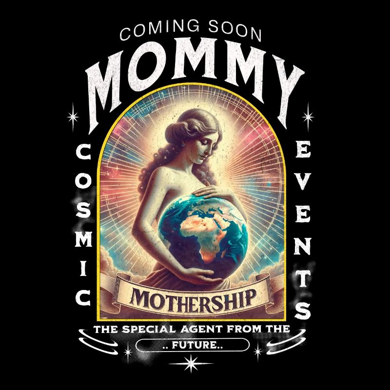 "Kosmiske begivenheder mor" Tshirt