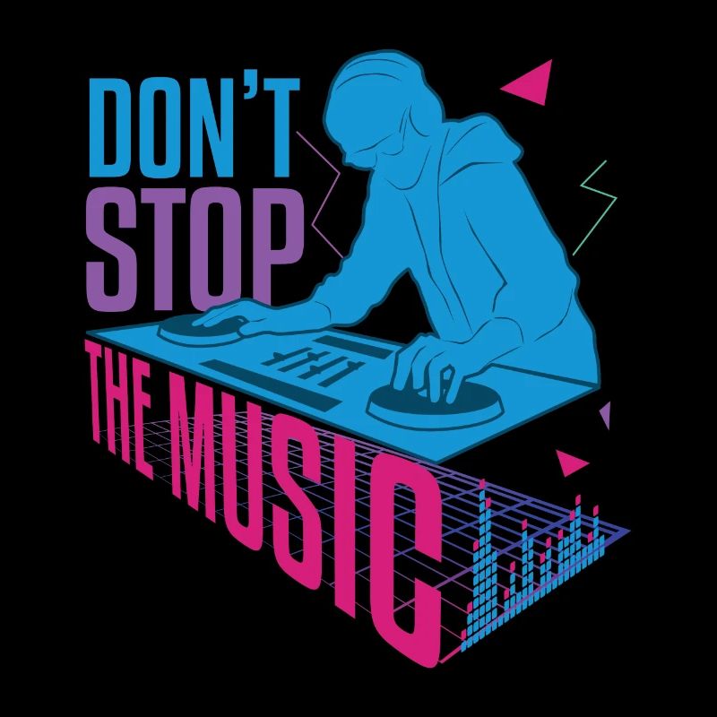 Don't Stop The Music DJ Hard Techno Dark Tekno
