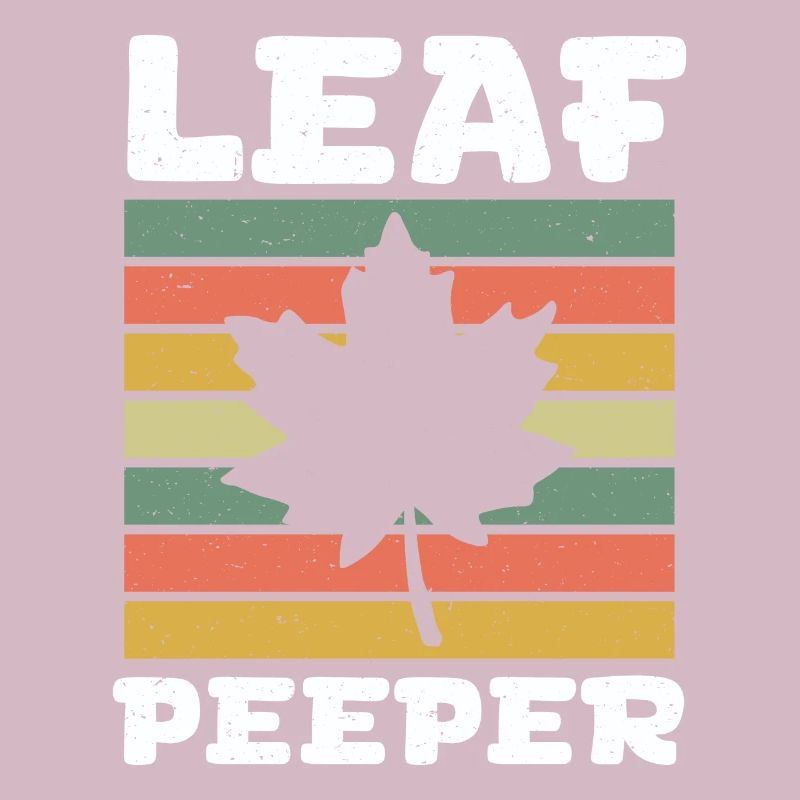 Leaf Peeper Rétro Vintage Feuillage Leaf Peeping