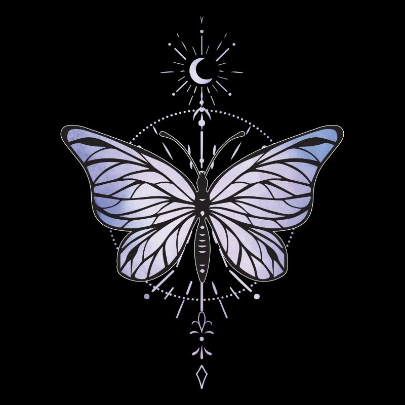 Cute Butterfly Kawaii Occult Satanic Pastel Gothic