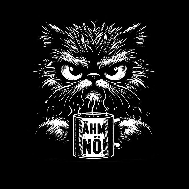 Um, Nope, Cat, Funny, Sarcastic, Tea, Coffee