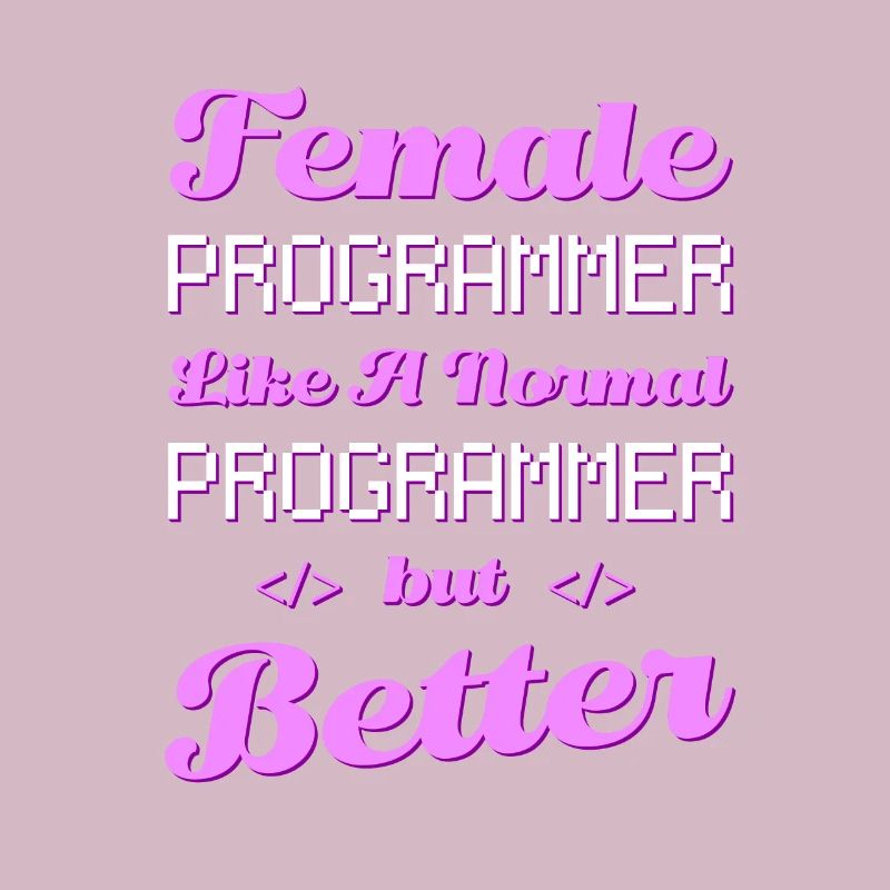 Developer Coder Programmer Female