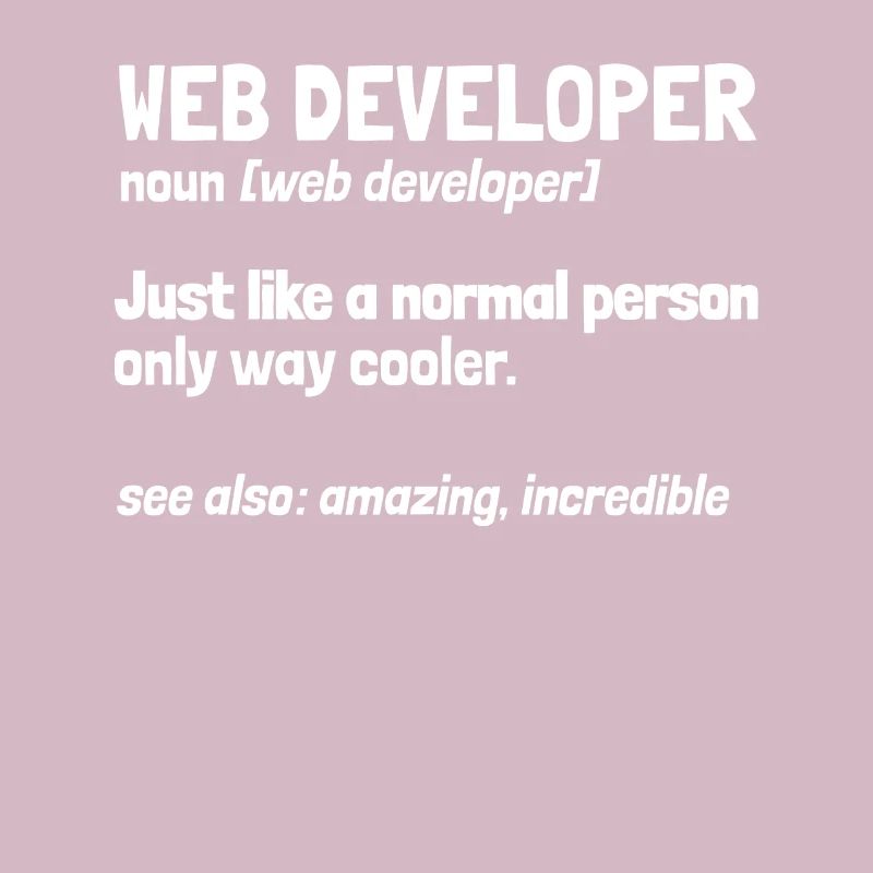 Web Entwickler Webdeveloper