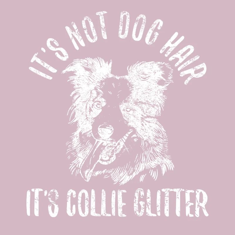 Conception unique de border collie pour