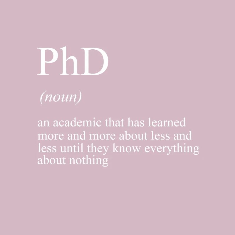 Phd Dr Abschluss Doktortitel Doktorat Student