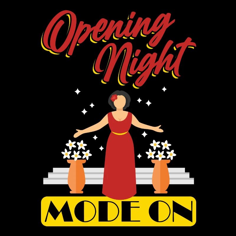 Opening Night Mode On - Opera Singer