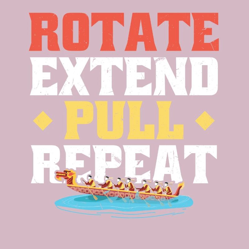Rotation Étendre Pull Repeat - Dragon Boat Racing