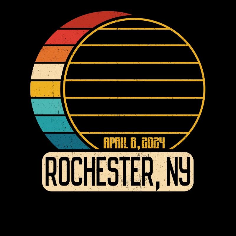 Eclipse solar total Eclipse de Nueva York Rochester