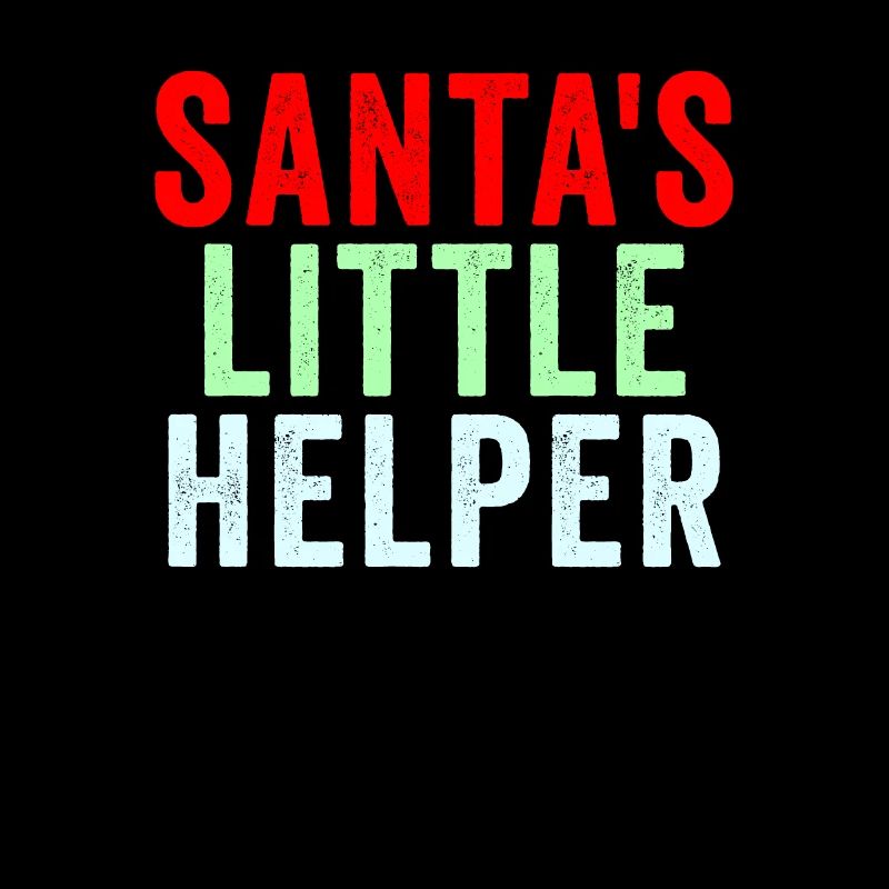 Le petit assistant du Père Noël. Jour de Noël
