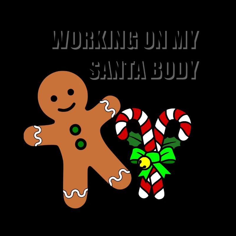 working santa body