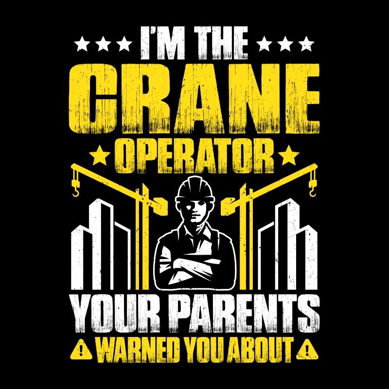 Kranführer Kranfahrer Kran Crane Operator