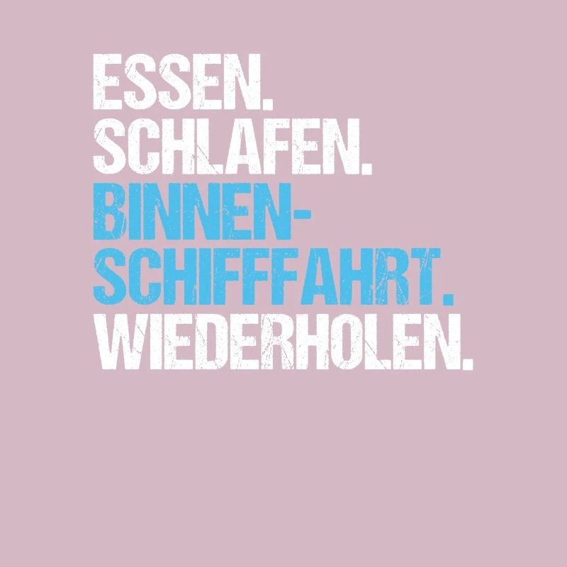 Binnenschiffer Binnenschifffahrt Binnenschiff