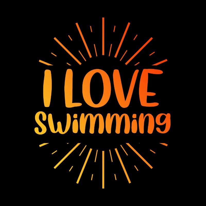 Ich liebe Schwimmen