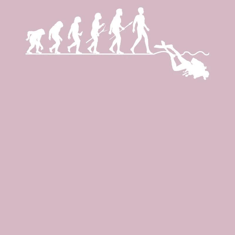 Cadeau amusant de plongeur Diving Evolution Diver