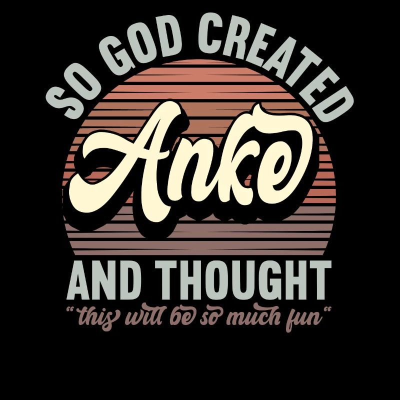 Name Anja Gift Birthday Saying Funny
