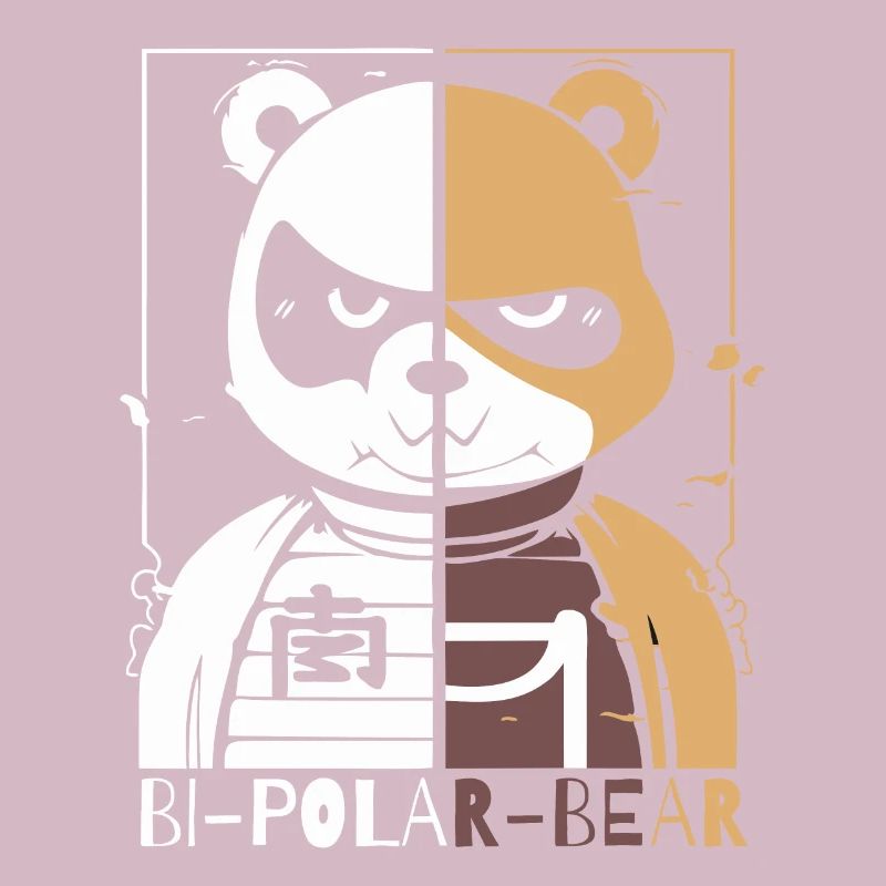 Bipolarer Polar Bär oder Eisbär