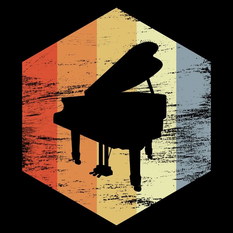 Piano à queue vintage