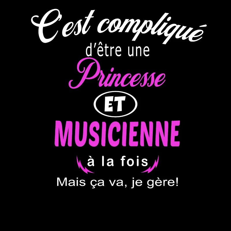 c'est compliqué princesse et musicienne