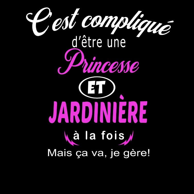 c'est compliqué princesse et jardinière