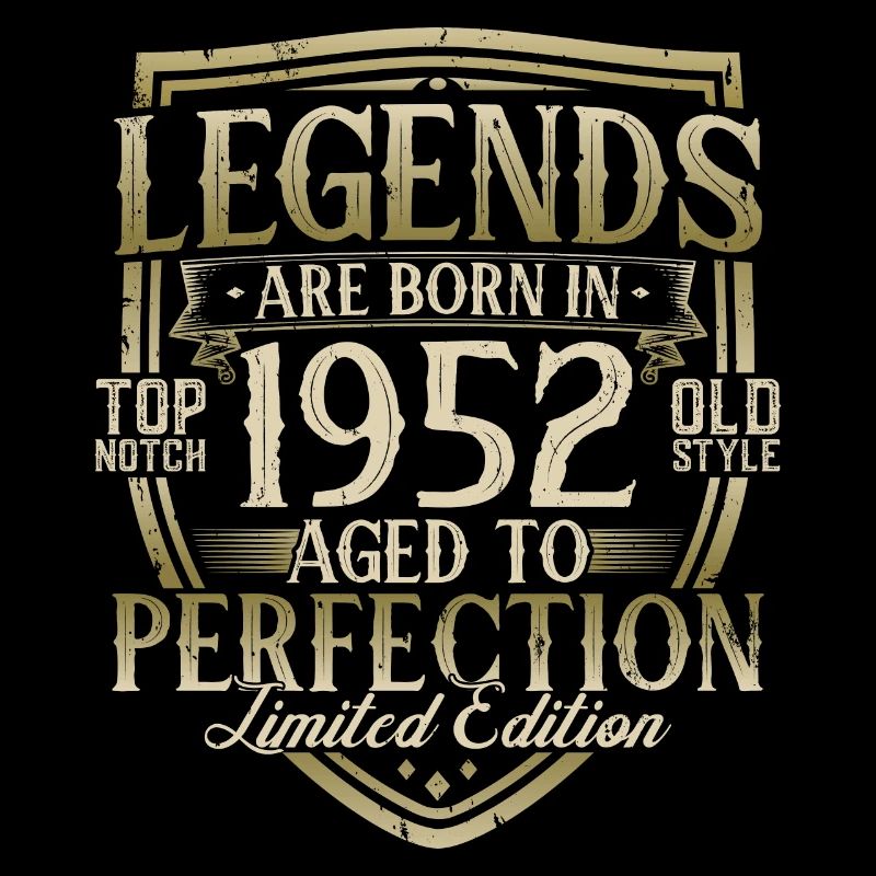 1952 Born Legends Birthday Gift
