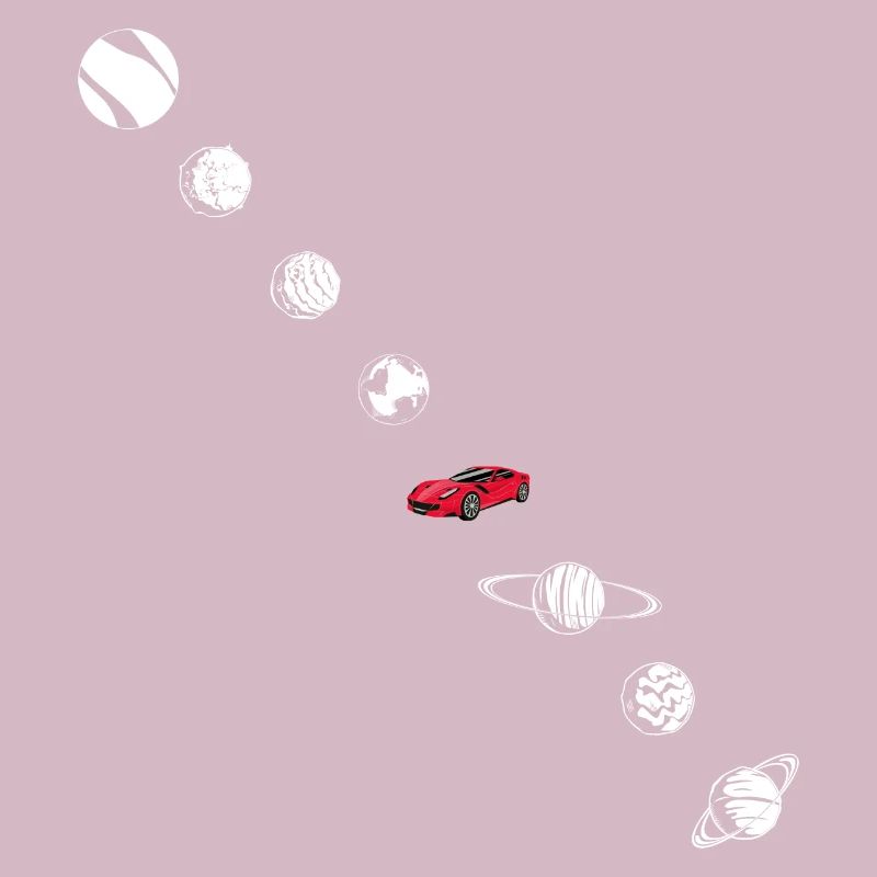 Tesla dans Space Solar System SpaceX