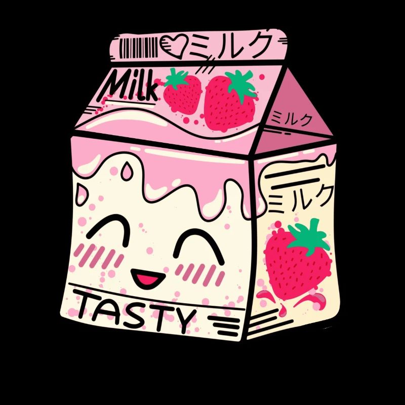 Strawberry Milk Pack kawaii