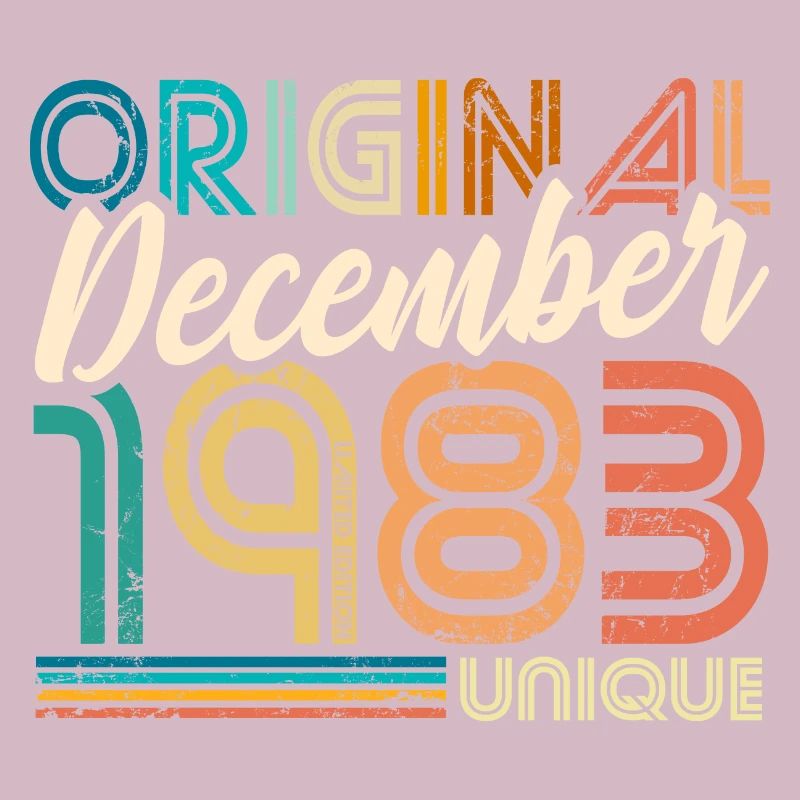Millésime Décembre 1983 Édition Limitée Unique