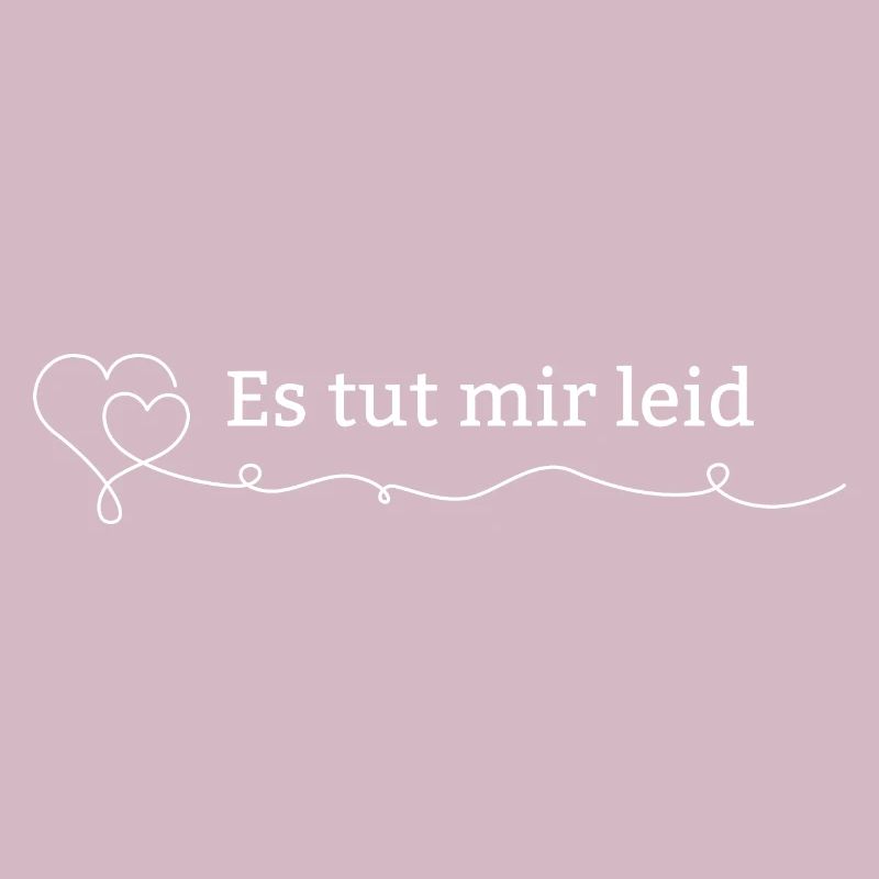 Es tut mir leid