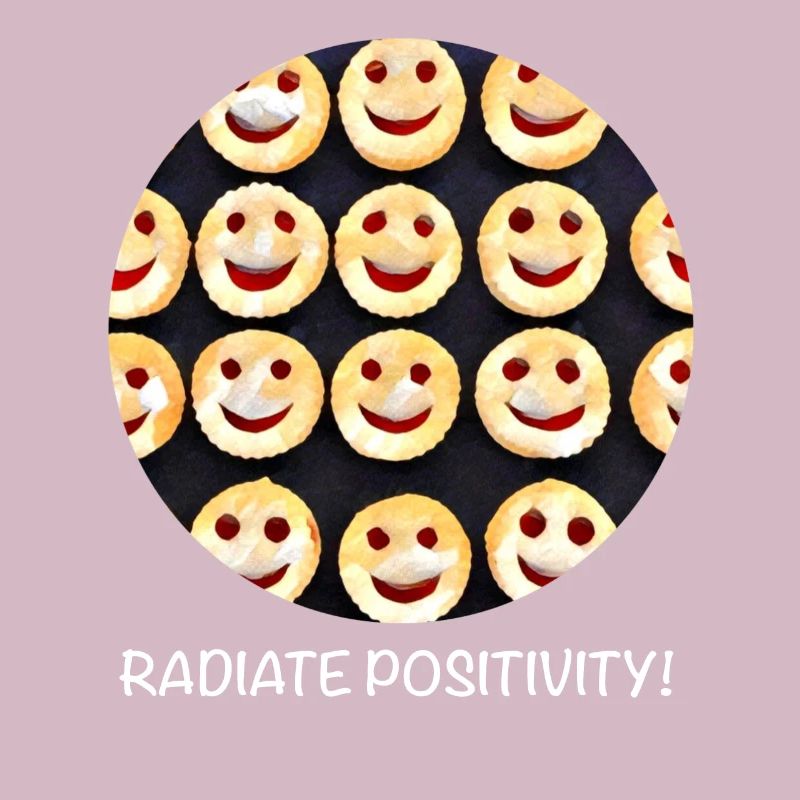 Radiating positivity