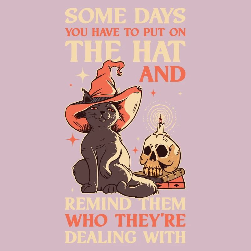 Put On The Hat Wicca Geschenk
