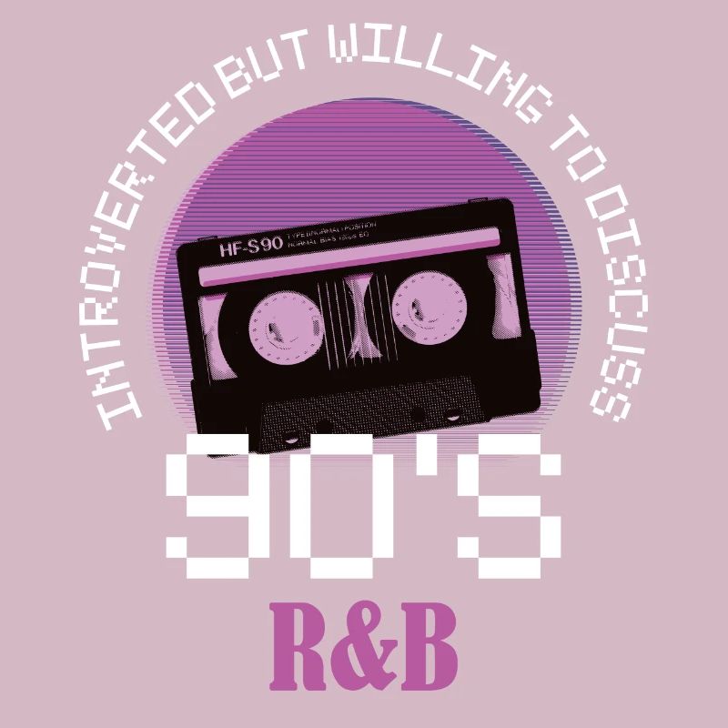Introverted 90's R&B Introvertiert Geschenk