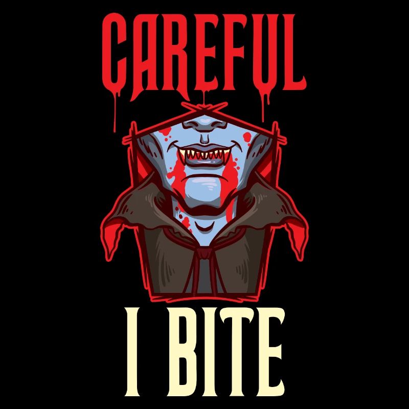 Försiktig I Bite Vampire Gift