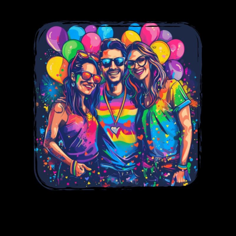 Rainbow Connection Embrace, Happy Pride