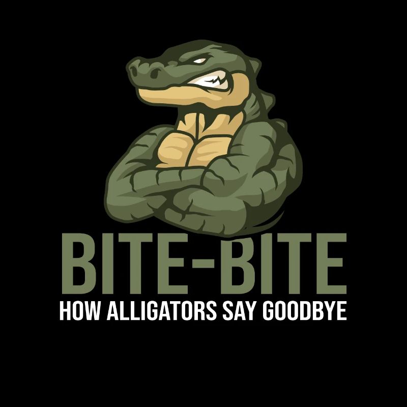 Bite-Bite How Alligator Say Goodbye Alligator
