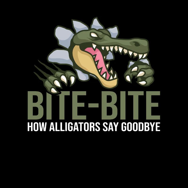 Bite-Bite How Alligator Say Goodbye Alligator