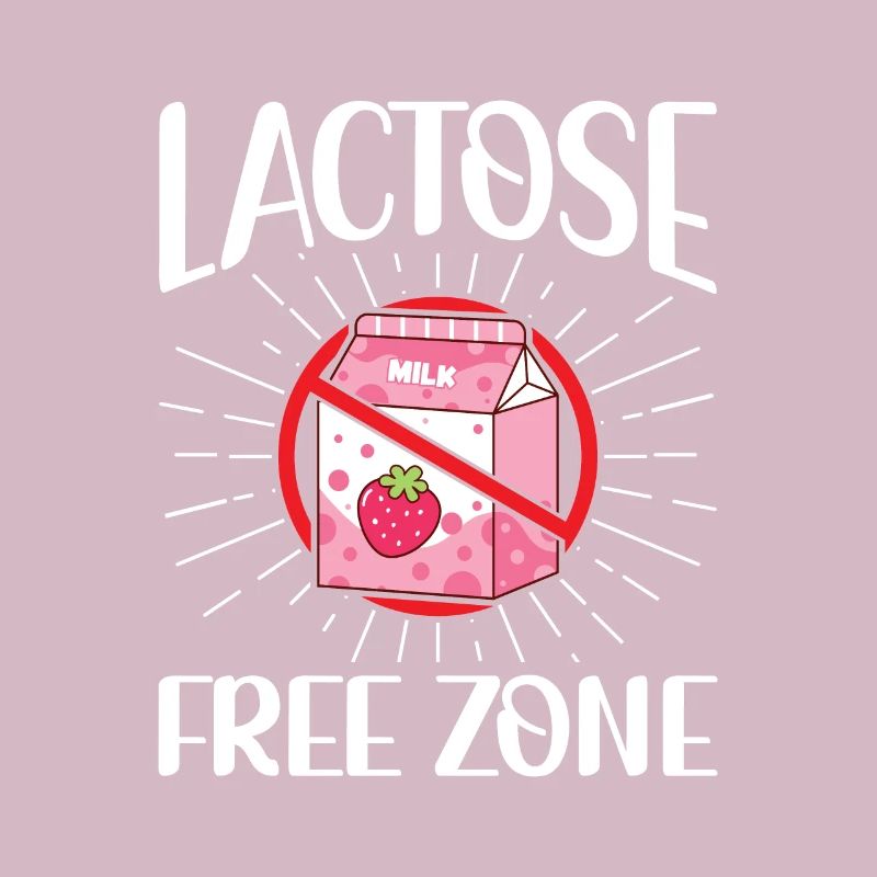 Lactose Free Zone - Intolerance Milk Cheese