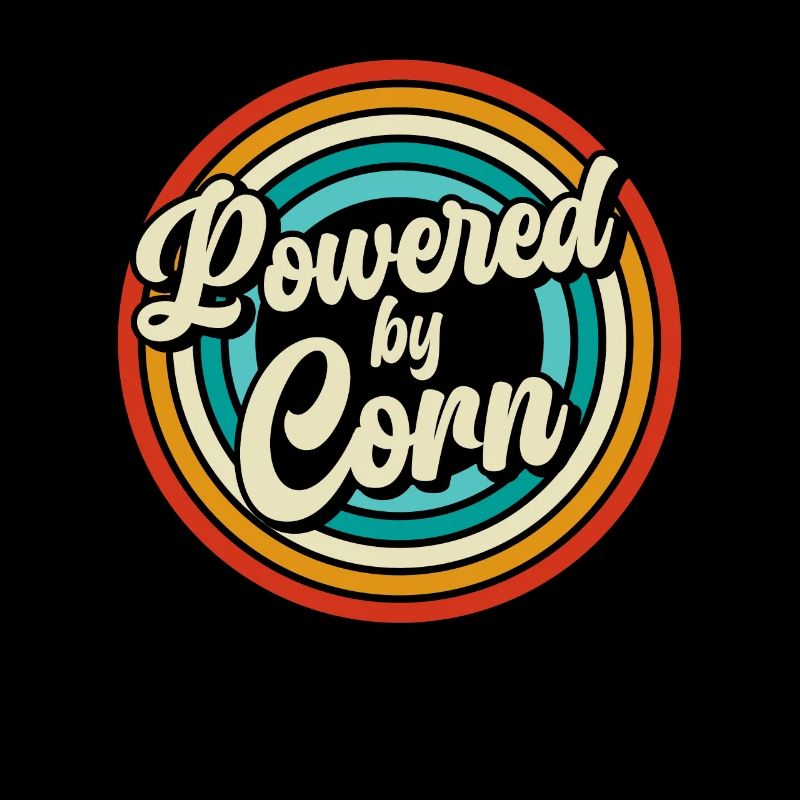 Retro Corn To Be Wild - Corn Farmer Farmer