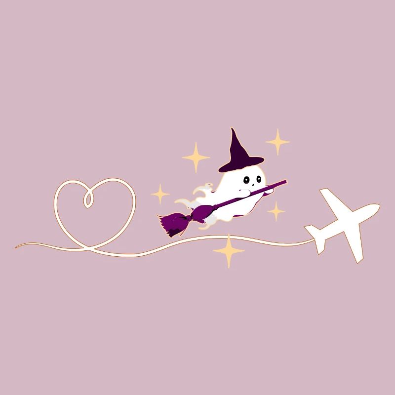 Flight Attendant Pilot Halloween Shirt