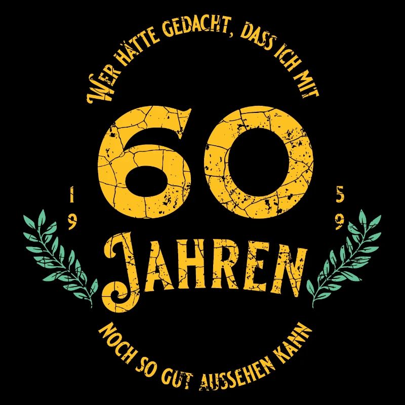 60. Geburtstag 60 Jahre Geschenkidee