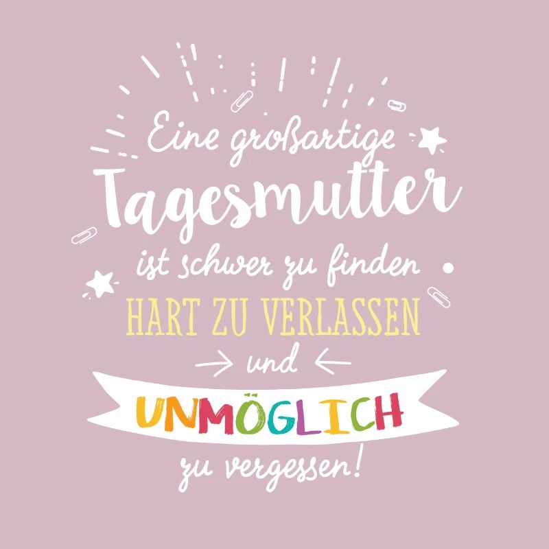 Großartige Tagesmutter Spruch Abschied Geschenk