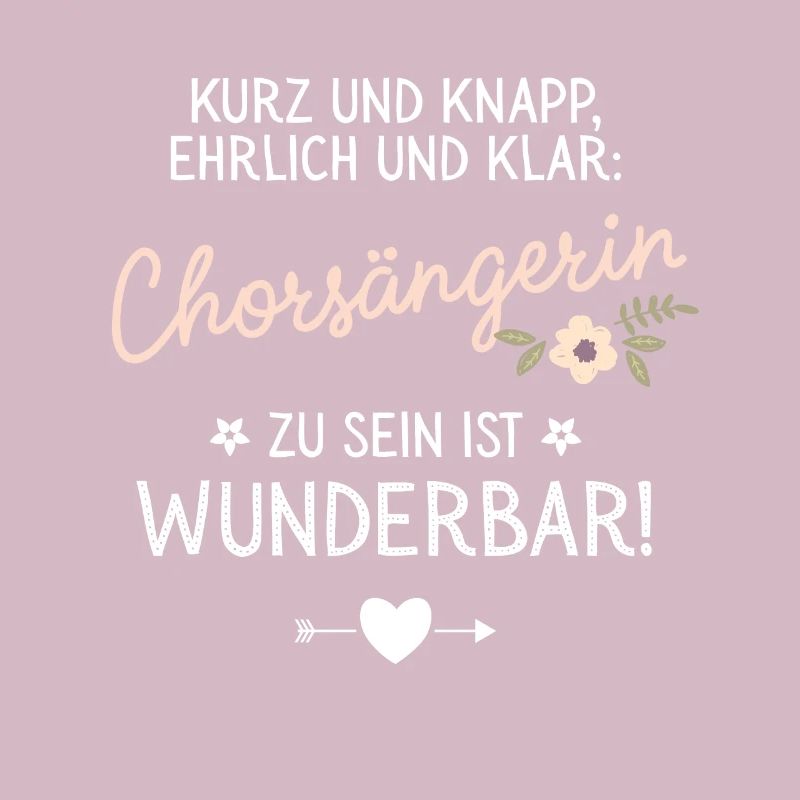 Geschenk Chorsängerin sein ist Wunderbar Spruch