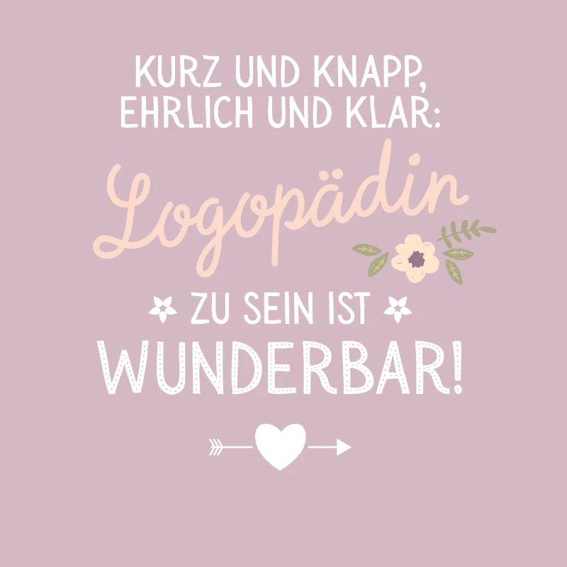 Geschenk Logopädin sein ist Wunderbar Spruch