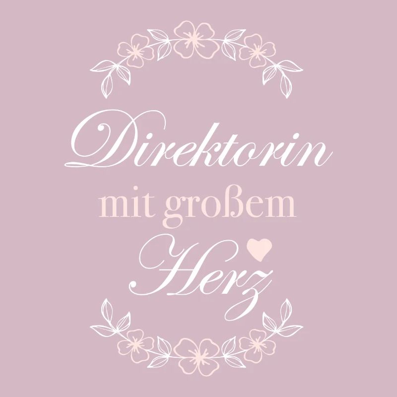 Geschenk Direktorin mit großem Herz